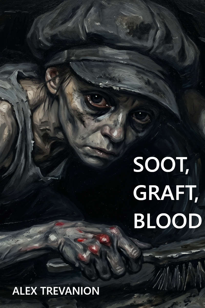 Cover Art for Soot, Graft, Blood